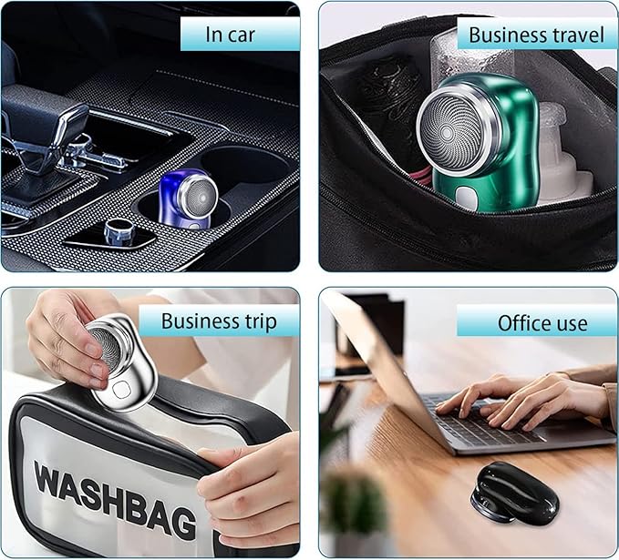Mini-Shave Portable Electric Shaver🎯, 2026 New Upgrade💥 Mini Electric Razor Shavers for Men😎